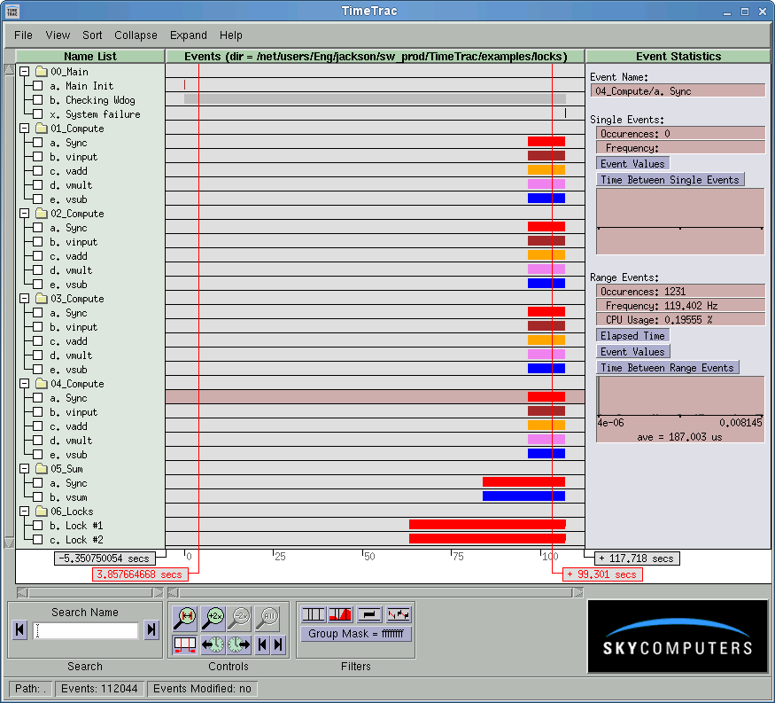 TimeTrac Screenshot