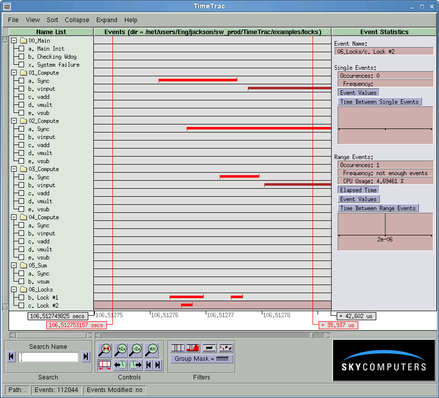 TimeTrac Screenshot